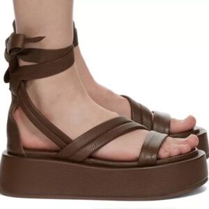 brand new MARSÈLL PLATTAFORMA STRAP SANDALS 41 Ssense MADE IN ITALY